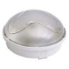 Plafoniera Panda Midi tonda IP65 per lampade E27 bianca