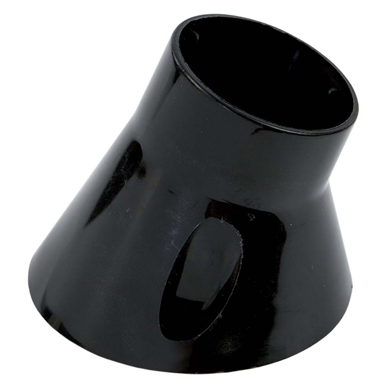 Punto luce da parete inclinato E27 nero