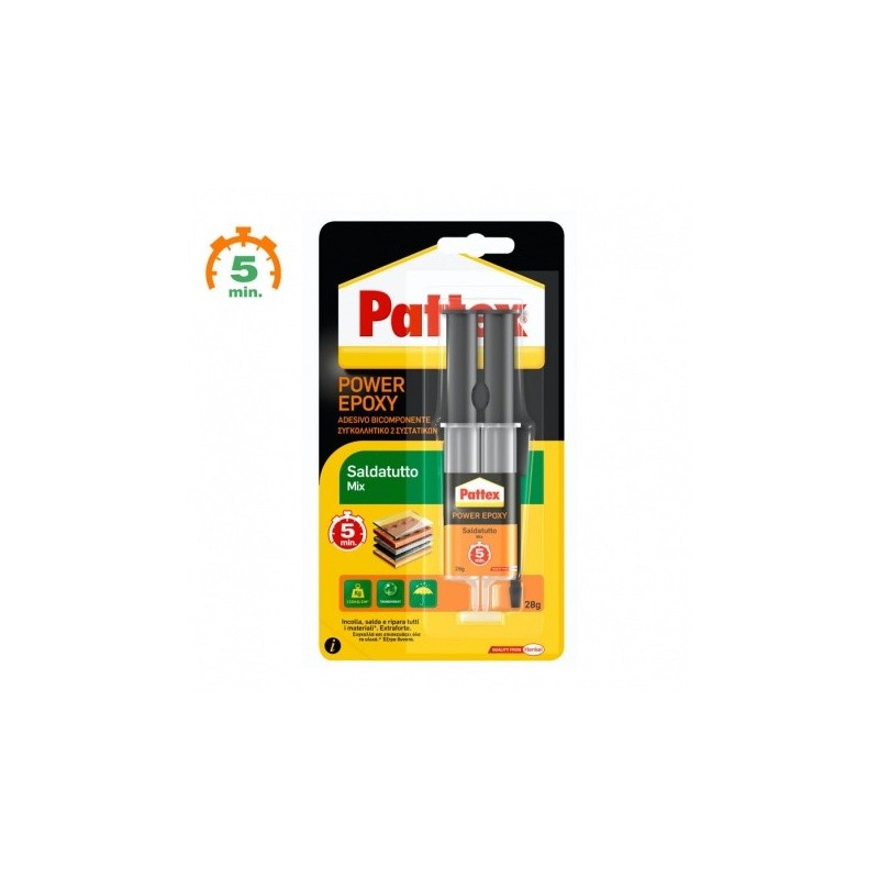 PATTEX POWER EPOXY SALDATUTTO MIX SY 28g
