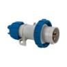 Spina industriale mobile 2P+T 16A 230V IP67 cablaggio rapido