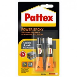 PATTEX POWER EPOXY ACCIAIO...