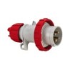 Spina industriale mobile 3P+T 32A 400V IP67 cablaggio rapido