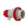 Spina industriale mobile 3P+N+T 32A 400V IP67 cablaggio rapido