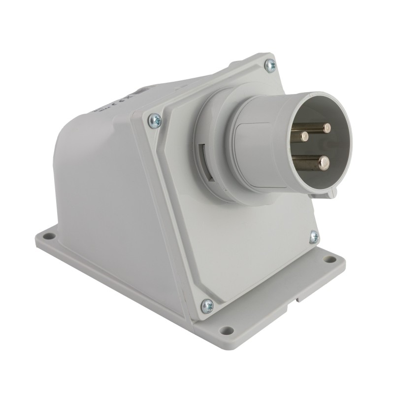 Spina industriale da parete 2P+T 16A 230V IP44