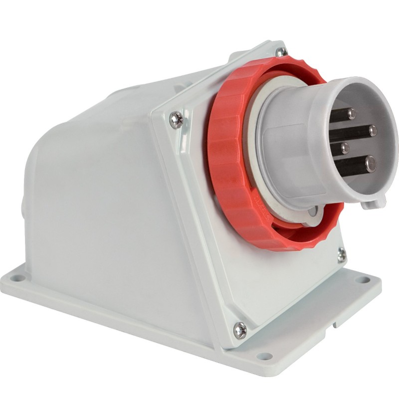 Spina industriale da parete 3P+T 16A 400V IP67
