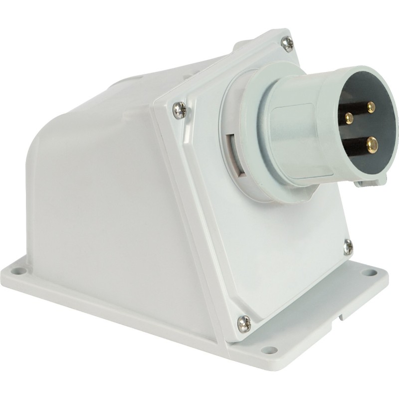 Spina industriale da parete 2P+T 32A 230V IP44