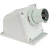 Spina industriale da parete 2P+T 32A 230V IP44