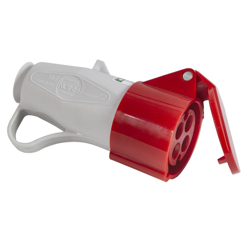 Presa industriale mobile 3P+T 16A 400V IP44 a vite