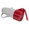 Presa industriale mobile 3P+T 16A 400V IP44 a vite