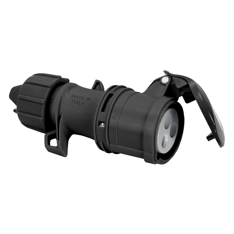Presa industriale mobile ARGO 2P+T 16A 230V IP44.