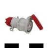 Presa industriale mobile 3P+N+T 16A 400V IP67 cablaggio rapido.