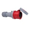Presa industriale mobile 3P+T 63A 400V IP67.