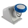 Presa industriale da parete 2P+T 16A 230V IP67.