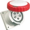 Presa industriale da incasso dritta 3P+T 16A 400V IP67.
