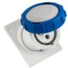 Presa industriale da incasso inclinata 2P+T 16A 230V IP67.