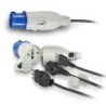 Adattatore Optimus spina 16A a 1 CEE e 1 Bipasso P40.