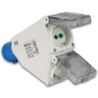 Adattatore doppio spina CEE a 2 prese Bipasso P40 IP44.