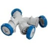 Moltiplicatore industriale spina CEE a 3 prese CEE 16A IP67.