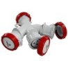 Adattatore triplo spina CEE 4P a 3 prese CEE 4P 16A.