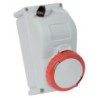 Presa interbloccata da parete Key Block 3P+T 32A IP67.