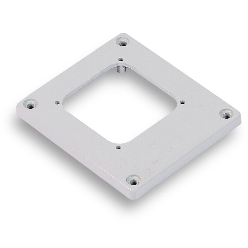 Flangia forata 75x85mm IP44 per quadri industriali.