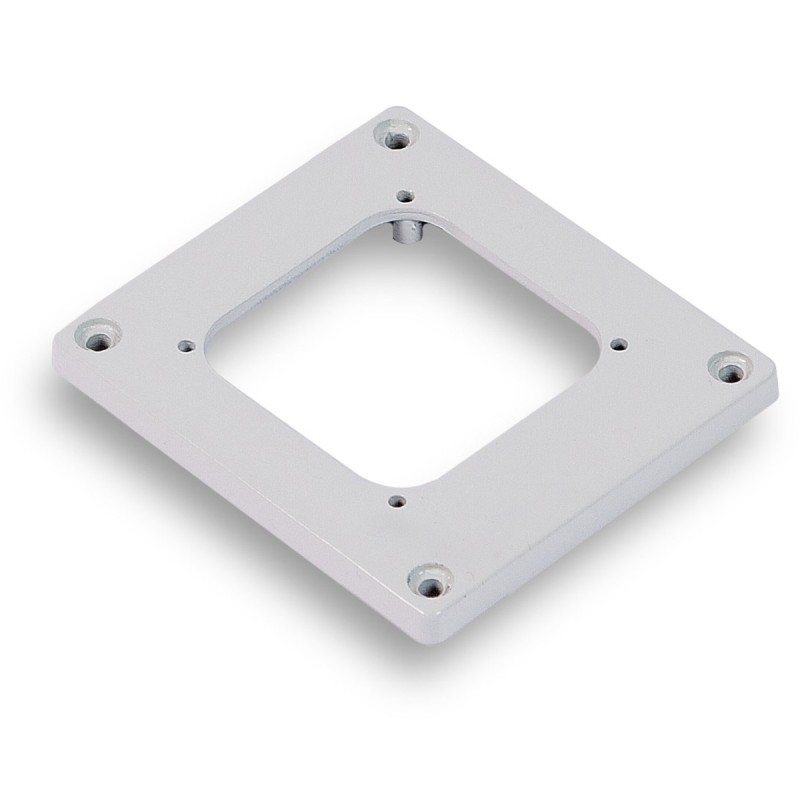 Flangia forata 90x100mm IP44 per quadri industriali.