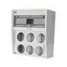 Quadro Ulisse 350 vuoto IP65 con 6 fori per prese 32A