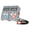 Quadro Ulisse 500 ASC IP65 con 9 prese mix, emergenza e cavo