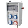 Quadro Ulisse 350 ASC IP65 con 4 prese interbloccate, staffe e protezione (18kW)