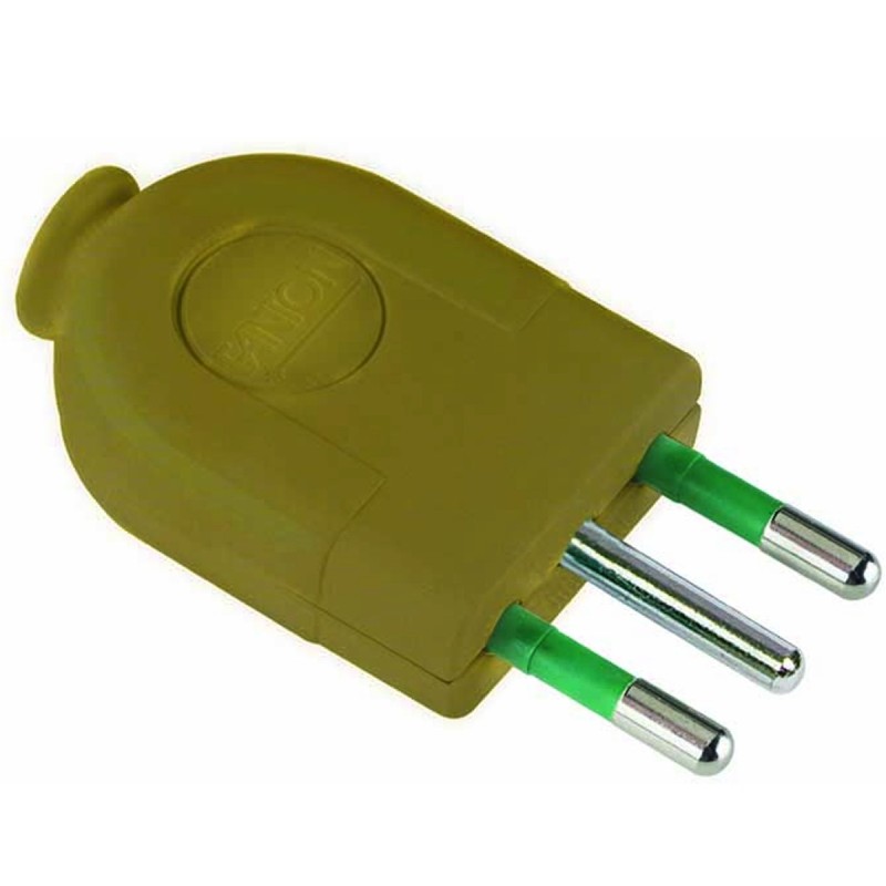 Spina Easy 10A (S11) smontabile arancione