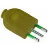 Spina Easy 10A (S11) smontabile arancione