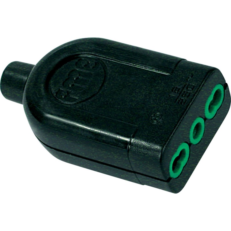Presa 10A Bic€ì nera (Blister)