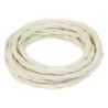 Cavo treccia seta 3G0,50 matassa 100m avorio