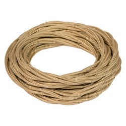 Cavo treccia seta 3G0,50...