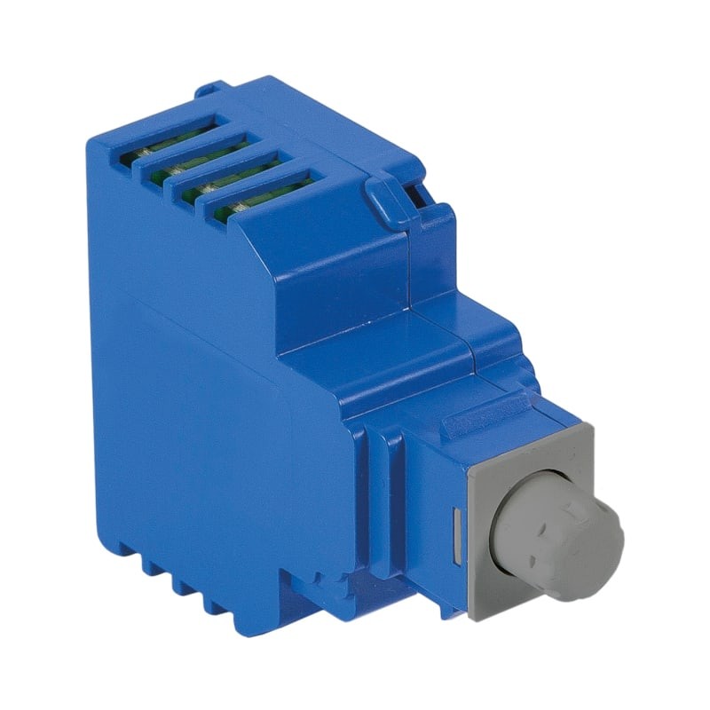 Varialuce autoconfigurante Dimmer con attacco Keystone grigio.