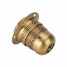 Portalampada galvanizzato ottone antico