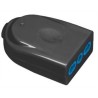 Presa mobile Easy 16A Bipasso (P17/11) smontabile nera (Eco)