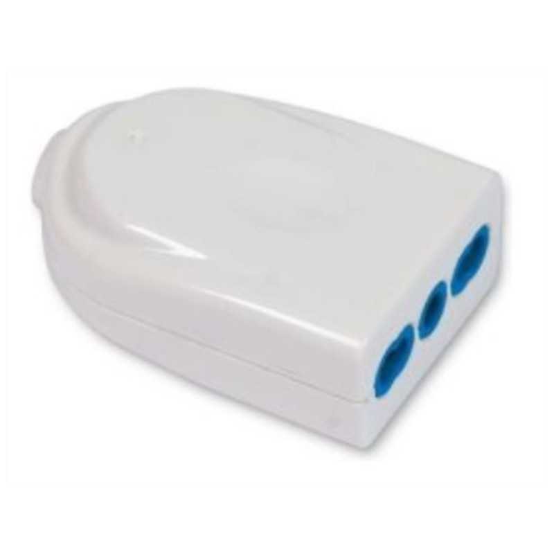 Presa mobile Easy 16A Bipasso (P17/11) smontabile bianca (Eco)