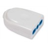 Presa mobile Easy 16A Bipasso (P17/11) smontabile bianca (Eco)