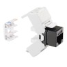 Presa dati RJ45 Cat. 5e UTP Toolless bianca