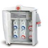 Quadro Polifemo MIDI ASC con 6 prese mix, emergenza e spina 63A (35kW)