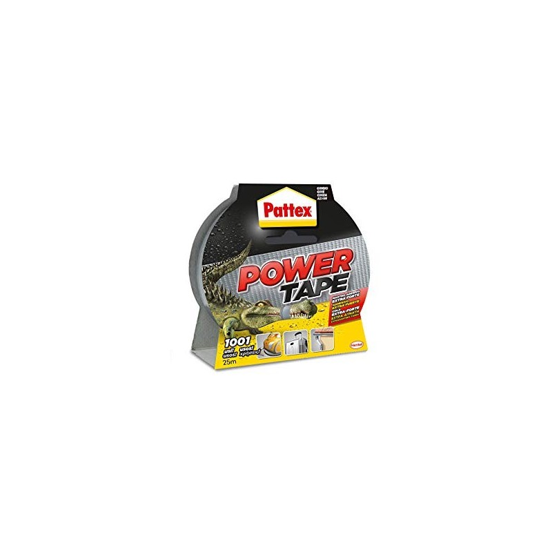 PATTEX POWER TAPE GRIGIO 25m