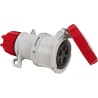 Presa industriale mobile 3P+N+T 16A 400V IP67 a vite.