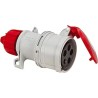 Presa industriale mobile 3P+N+T 32A 400V IP54 a vite.