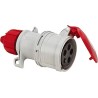 Presa industriale mobile 3P+N+T 16A 400V IP54 a vite