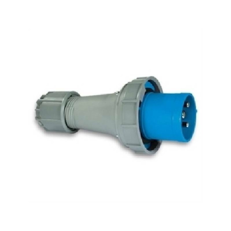 Spina industriale mobile 2P+T 63A 230V IP67