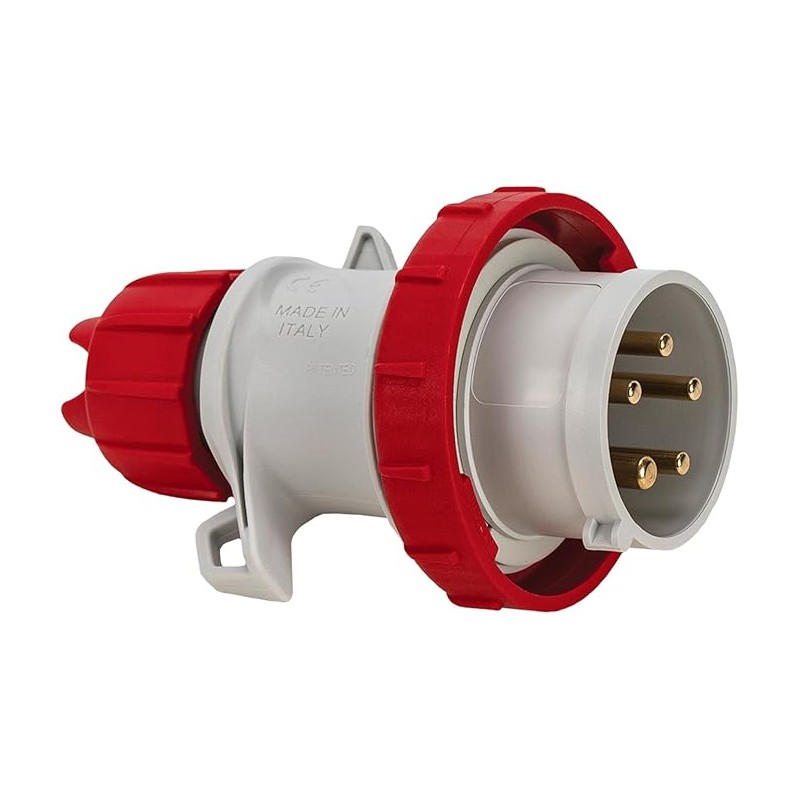 Spina industriale mobile 3P+N+T 32A 400V IP67 a vite
