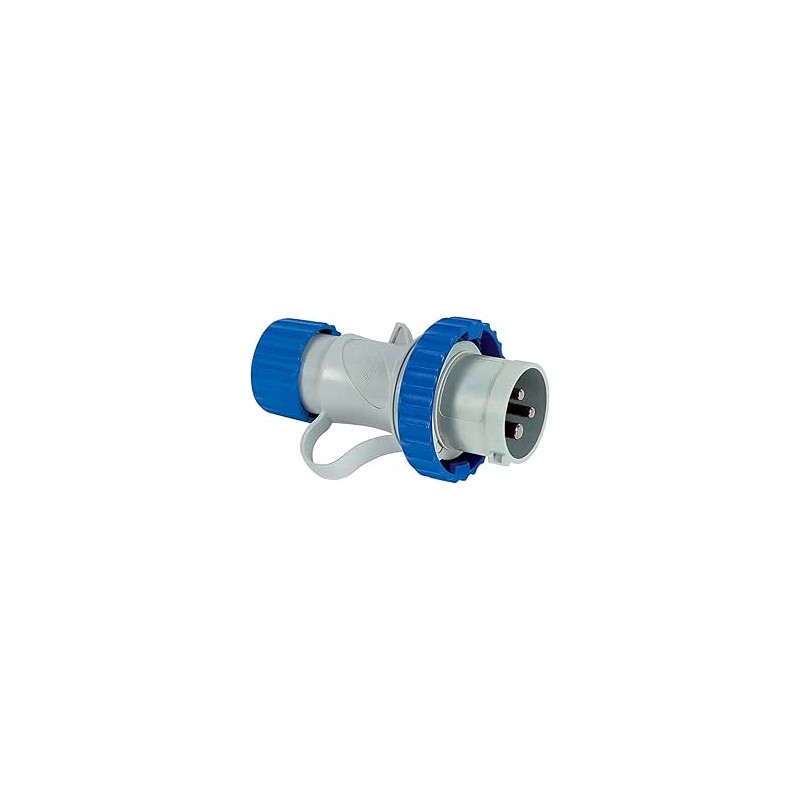 Spina industriale mobile 2P+T 32A 230V IP67 a vite