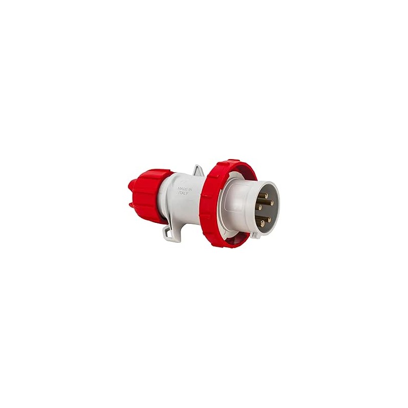 Spina industriale mobile 3P+N+T 16A 400V IP67 a vite