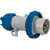 Spina industriale mobile 2P+T 16A 230V IP67 a vite
